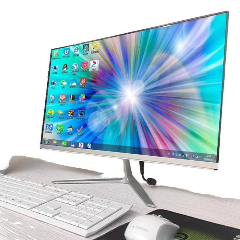Hot Selling Gaming Desktop Computer 19" 23.6Inch in I9 Monoblock Win11 Monitor Computadora I7 I5 Aio Gaming Pc All in One Pc