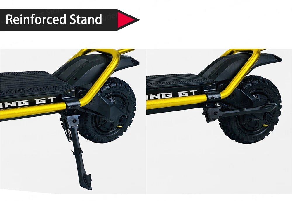 KB Wolf King GT Pro 2000W*2 Dual Motor 72V 35Ah Battery 11inch Run-proof Tires TFT Display Sine Wave Controller Electric Scooter