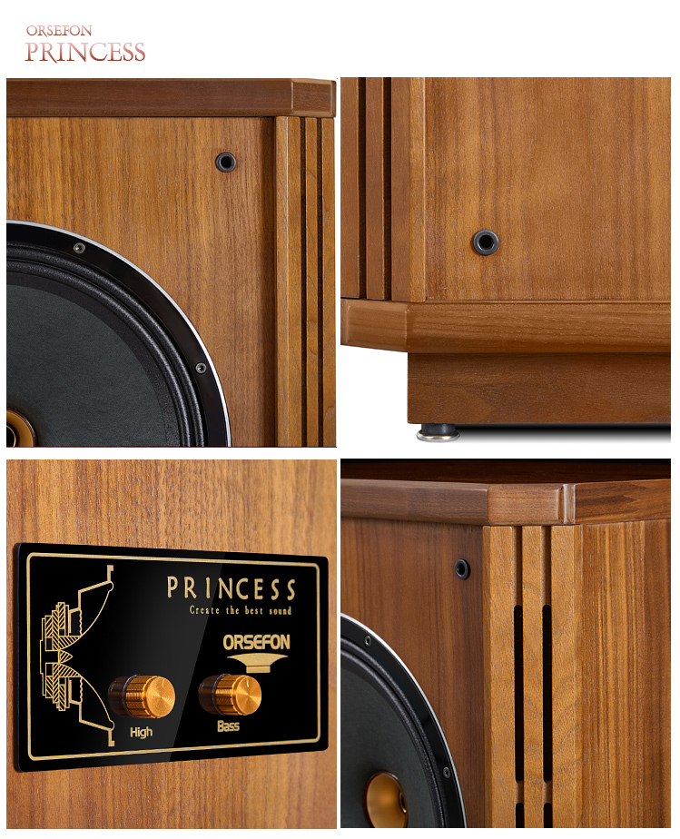 GL-002 Princess 12 Inch Coaxial Audiophile HiFi Loudspeaker Passive Fever Speaker 6-8ohm/300W