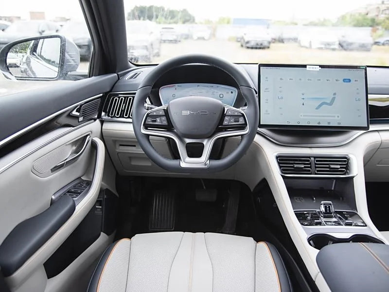 Used Car BYD Song PLUS EV Flagship SUV New Energy Lithium Battery Electric Car 520KM 605KM Versions Hybrid Auto Gear Box Left