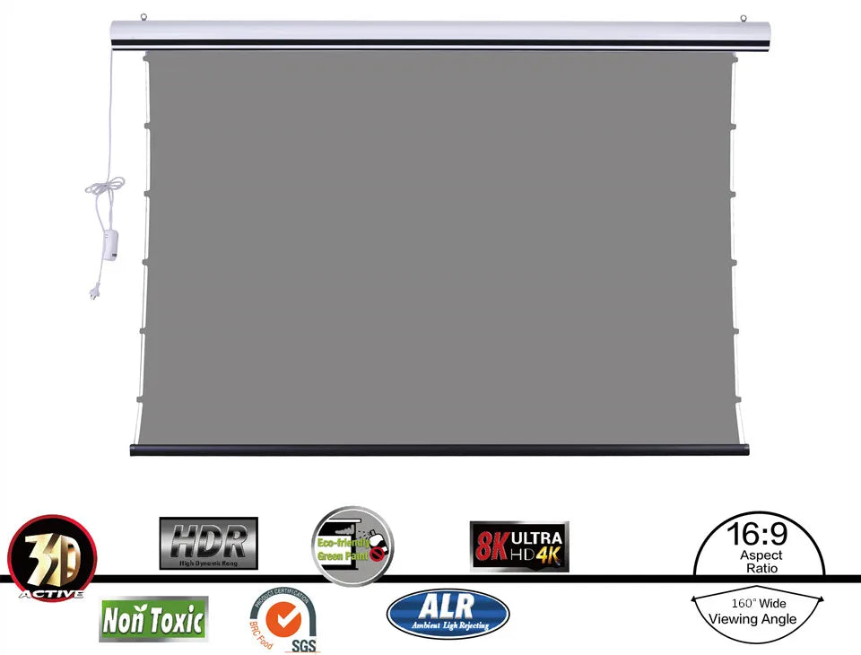 T2HALR- 16:9 Premium Ambient Light Rejection Tensioned Screens