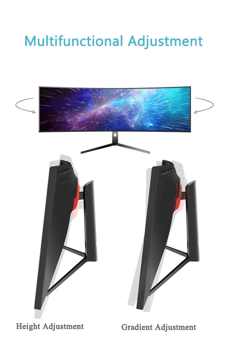 38 Inch 4K 75hz Gaming Desktop Computer 3840*1600 Curved Computer Monitor Gaming Pc Monitor