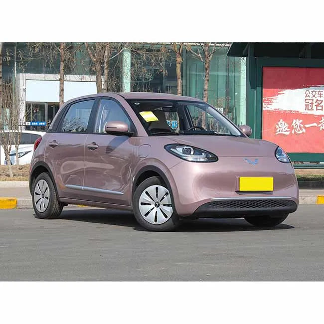 Wuling Mini Ev New Energy Vehicles Chinese Electric Mini Car Hot Selling 4-Seat Adult Automatic Gearbox FWD Euro VI Leather