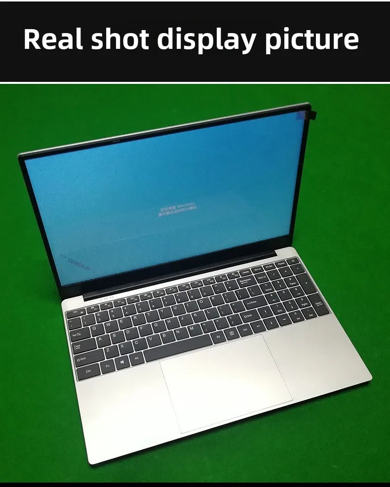 2025 Brand New 2.5K HD 15.6inch N95 Ultra-Thin Laptop Dual Intel High Performance Win 11 OS 1TB for Business Office & Gaming