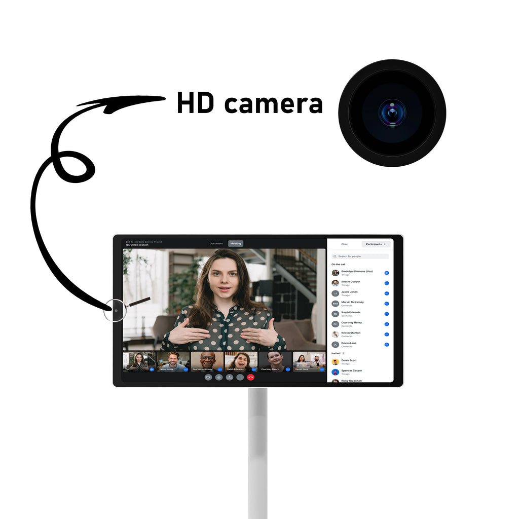 Mobile Tv 21.5 27 32 Inch Facebook Tiktok Ins Video Player Lcd Touch Screen Rotatable Portable Tv With Bluetooth Remote Optional