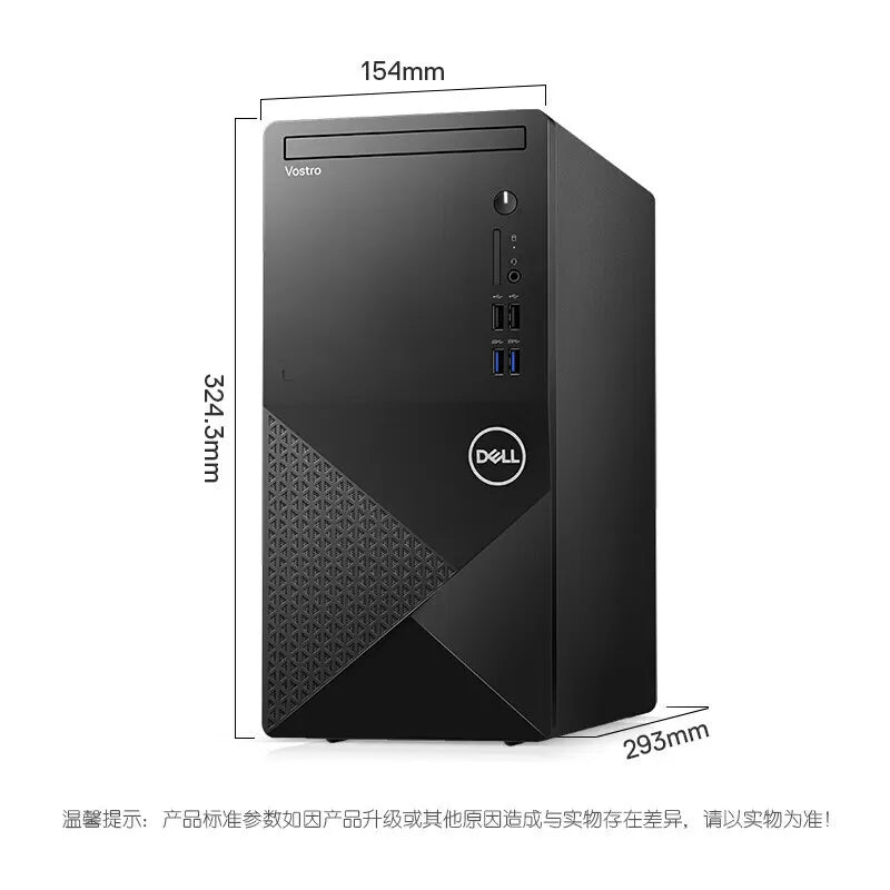 Ordinateur Portable De Ll Vostro  Desktop V3910 I3-12100 8g 512g Workstation Pc Computer