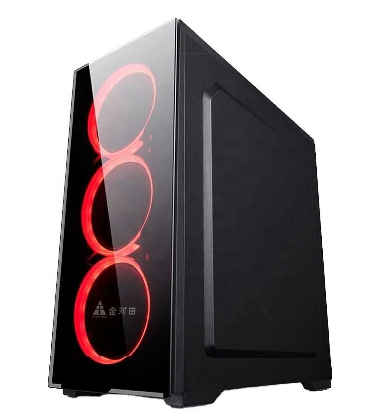 New Quite Core I9 System Unit 16GB Ram GTX 1660 6GB GPU 24 Inch Monitor Desktop Computer Cheap Price Best Quality New Gaming Pc