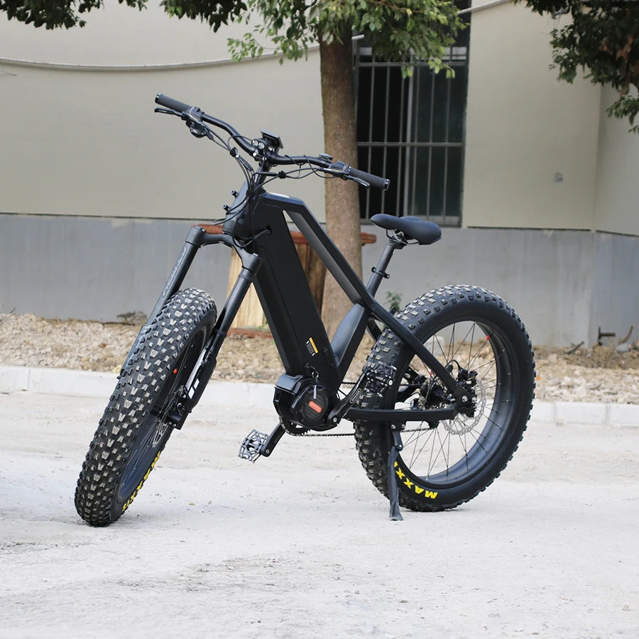 High Speed Fat Tire Wholesales Dual Battery Cycle 2024 E Bike 1000W  Fat Electric Bike 48V Adult Electric Bicycle
