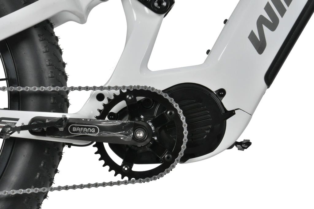 DENGFU  E-BIKE SNOW BIKE E56  Bafang Motor M620 Full Suspension Carbon Frame Bike