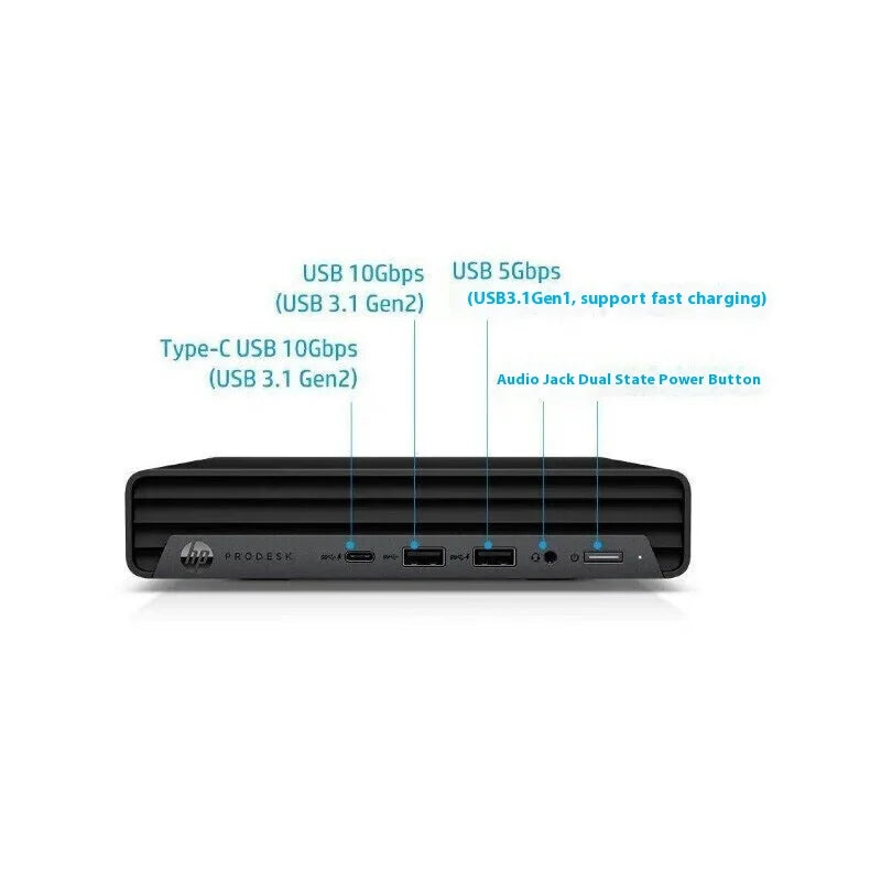 Bestselling H-P Pro Mini 400G9 DM Commercial Desktop Computer Mini Host G6900T 8G 512GSSD Customizable