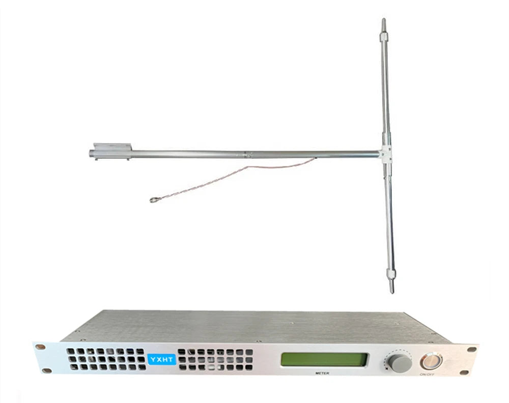 110V/220V YXHT-100W FM Transmitter, Stable Performance, Energy-Saving, Low Noise, MPX Input for Radio Broadcast, Hotel Lobby