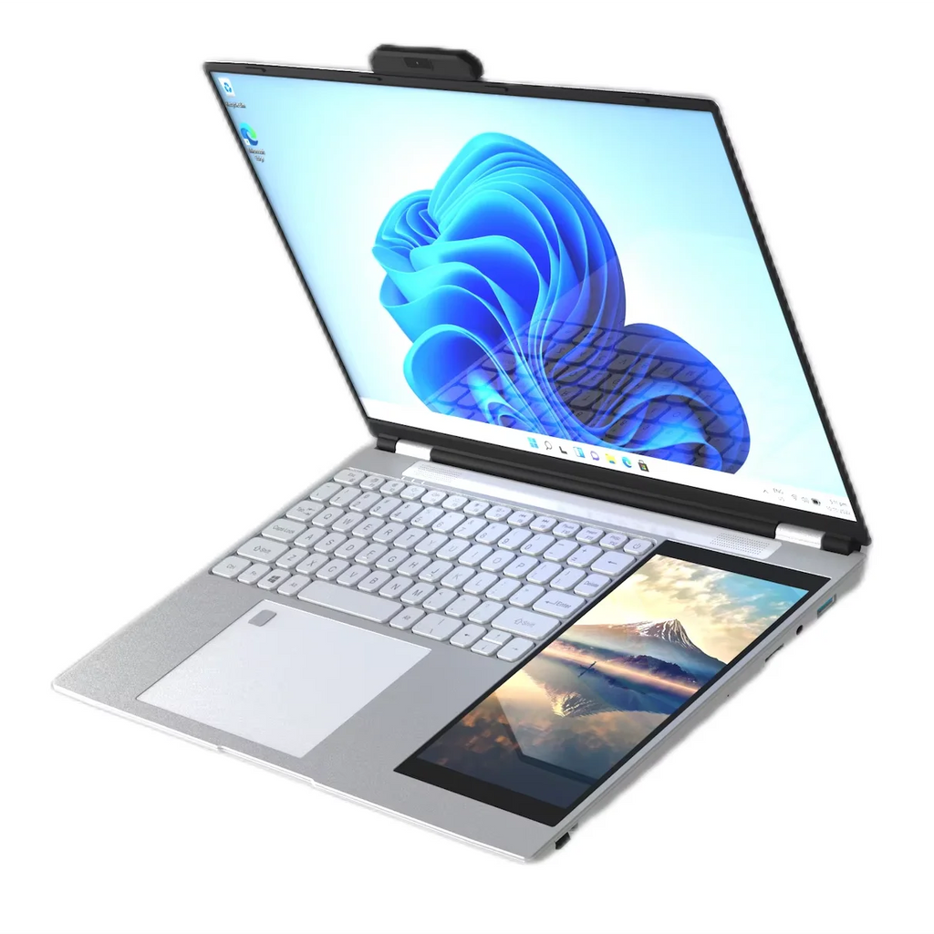 Twinscase Alienwar Laptop Student Dual Screen Laptop Brand New Mini Alienwa Business Laptop Custom Notebook Desktop Computer Del