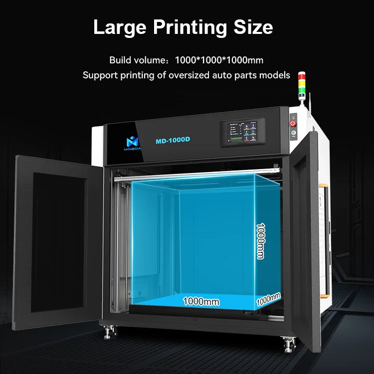 Mingda MD-1000D 1000mm Large 3d Printer Printing Car Bumper Fender Machine Impresora 3d Big Size Industrial 3d Printer