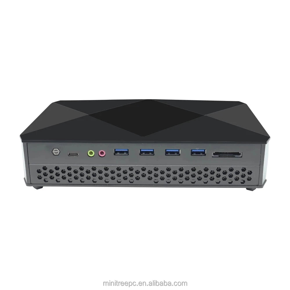 Mini Gaming Pc Quad Display I7 8709G 8705G amd Radeon RX Vega M Graphics 2*HD-M TYPE-C M.2 WINS Micro Desktop Gamer Computer