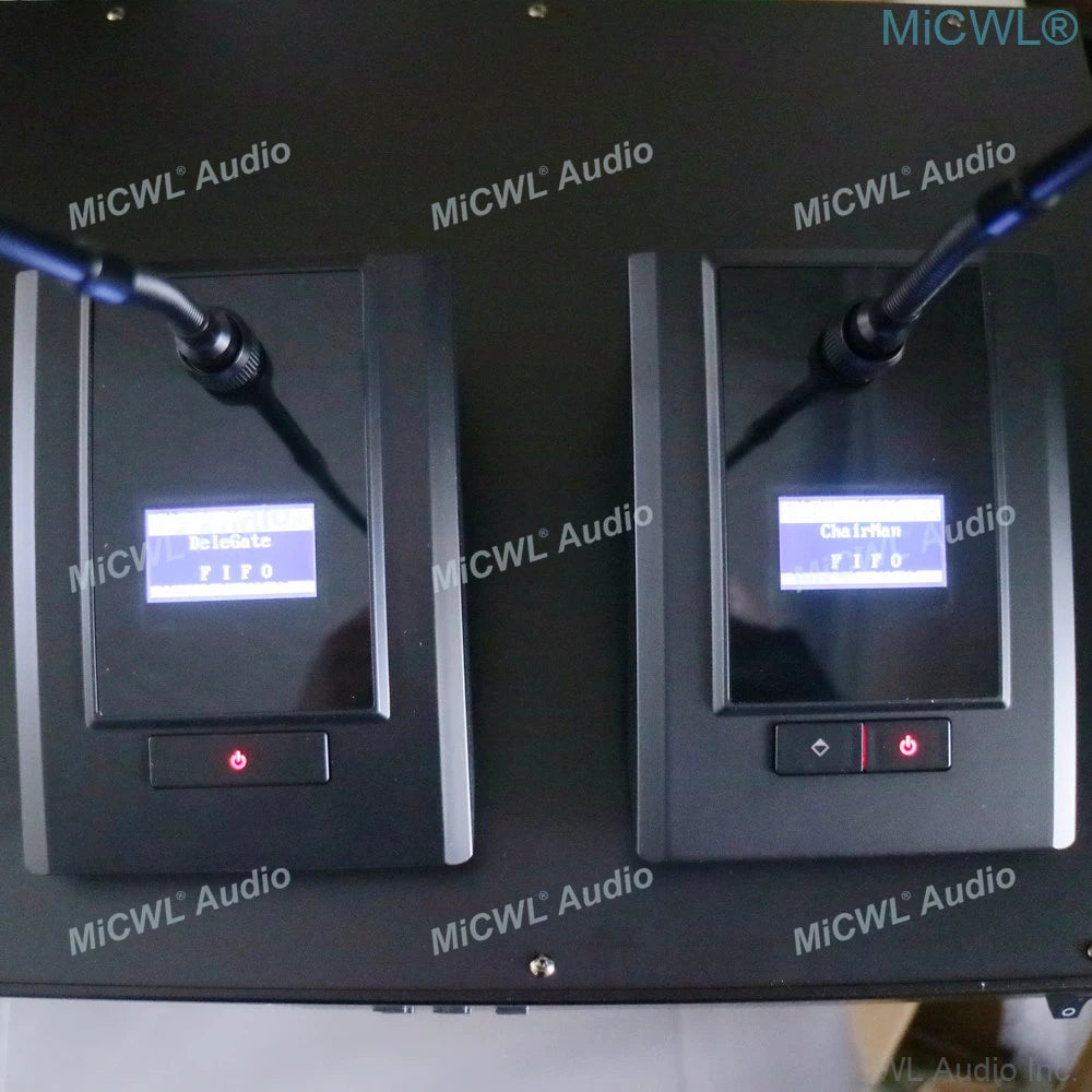 MiCWL 30 Desk Gooseneck Discussion Digital Wireless Conference Microphone Audio System 1 President 29 Delegate A10M Series