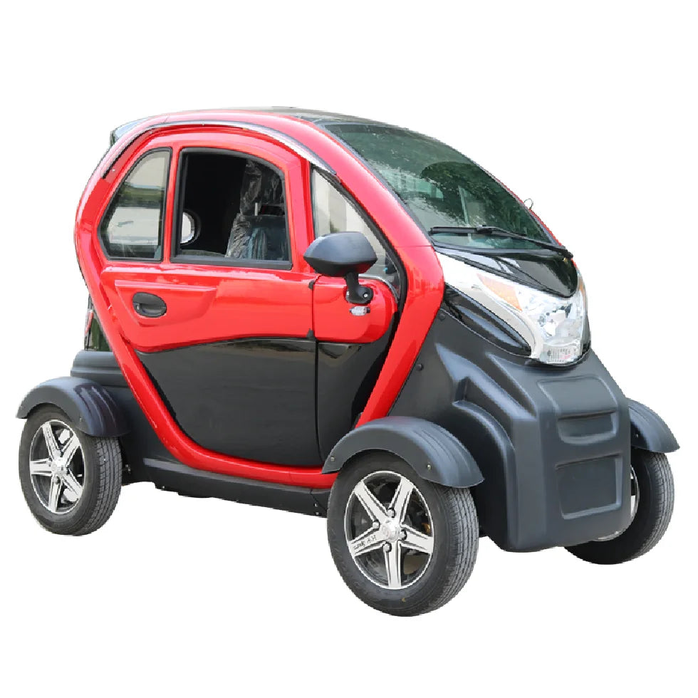 Uk Two-Seat Person Two Door Truck Transmission Tiny Electric Car