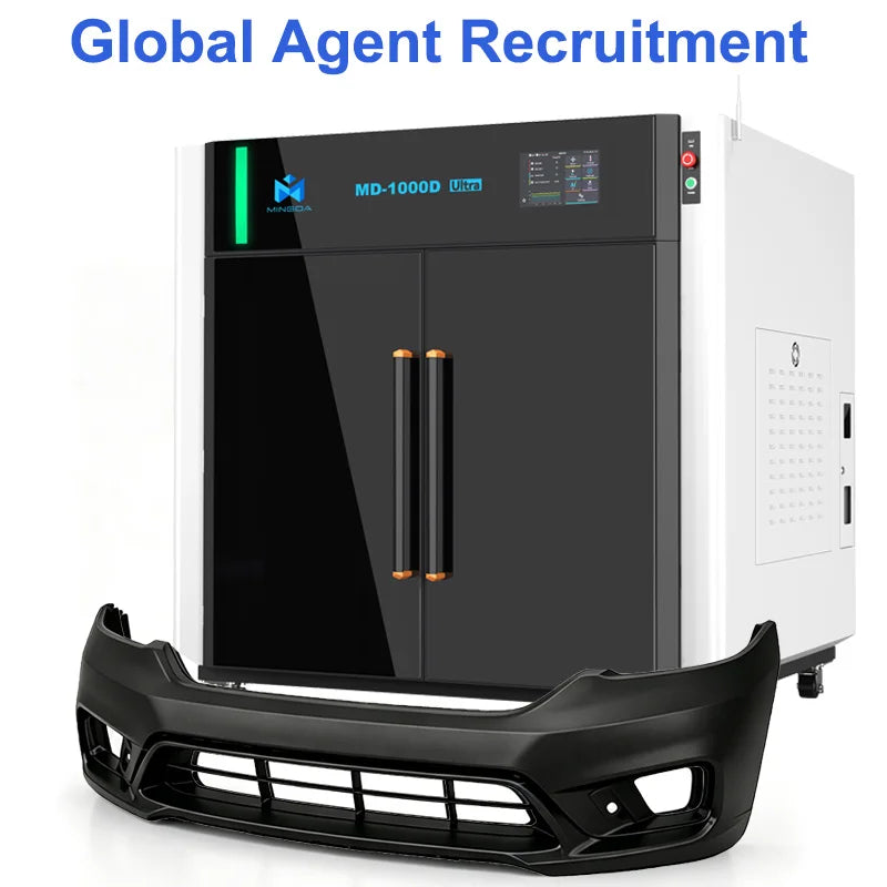 Mingda MD-1000D Ultra Impresin 3d De Parachoques De Automvil Maquina De Fabricar Bumper En 3d Printing for Car Parts