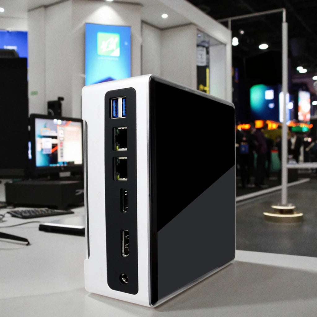 Eglobal New Arrival 11th Intel Core I7 1165G7 for Intel Nuc 2 Lan HD DP 2*DDR4 RAM Max 64G Mini Gaming PC XE, Power on AC, RTC