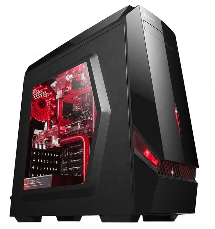 22 Inch Monitor Oem System Unit Core I7 Cpu 16GB Ram GTx 1060 6G Win 10 Computador Gamer Desktop Computer Set Hardware Gaming Pc