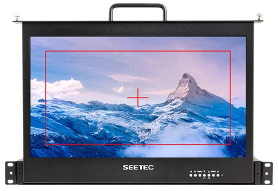 SEETEC SC173-9HD-56 17.3 Inch 1RU Pull Out Rack Mount Monitor Full HD1920x1080 for Broadcast Director Monitor