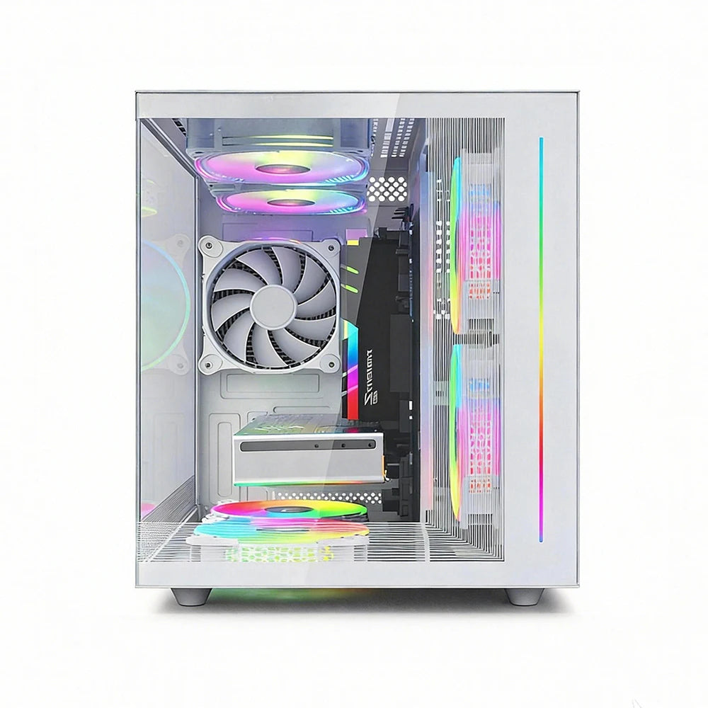 Most Popular Business Gamer Core I3 I5 AMD R5 R7 All-in-one Pc 16g Ddr4 Ai M.2 H610 Barebone Gaming Desktop Computer