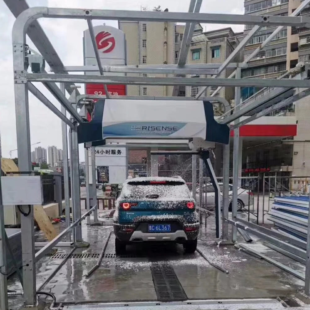 Risense HP-360 360 Electric Vehicle Car Wash Machine with >8MPa Pressure 5-Minute Full Service Automatic Lavage Care System