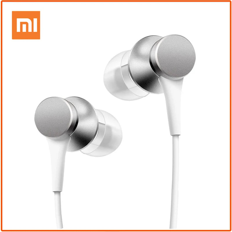 Xiaomi Earphone 3.5mm In-Ear Metal Wired Call Earphones Gaming Computer Headset With Mic Headphones for Xiaomi Samsung Phones
