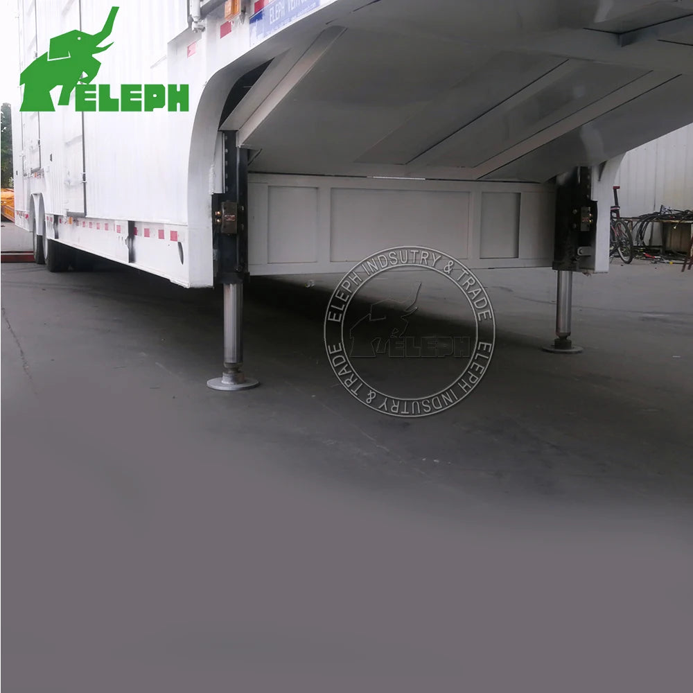 Enclosed Vehicle Car Carrier Transport Semi Trailer for SUV Luxury Race Car Transporting