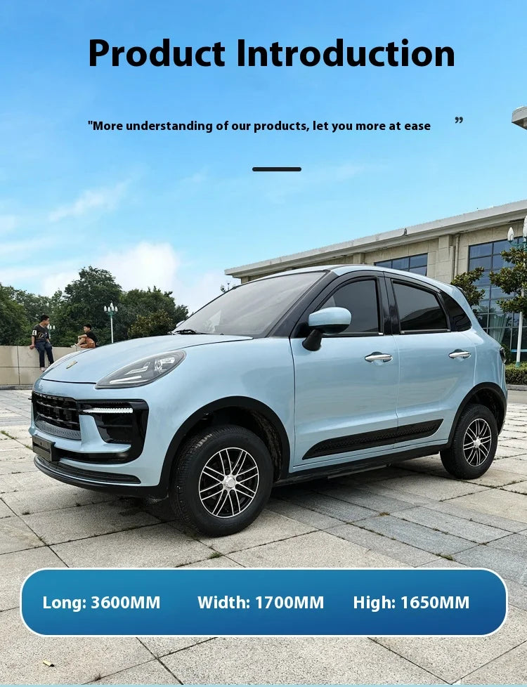 Low Speed LHD Left-Steering Mini Electric Four-Wheel Vehicle New Energy Electric Dual-Purpose Car Home Use 5-Seater 4-Door