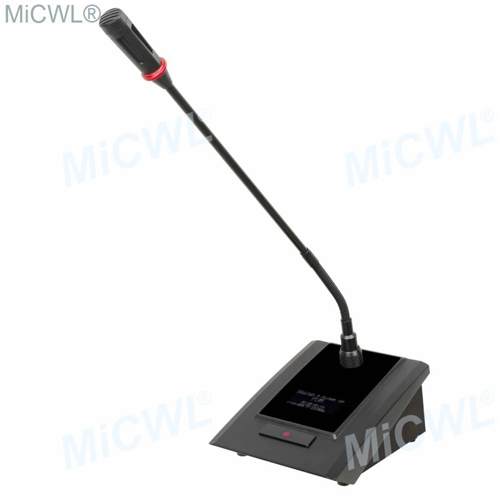 MiCWL 30 Desk Gooseneck Discussion Digital Wireless Conference Microphone Audio System 1 President 29 Delegate A10M Series