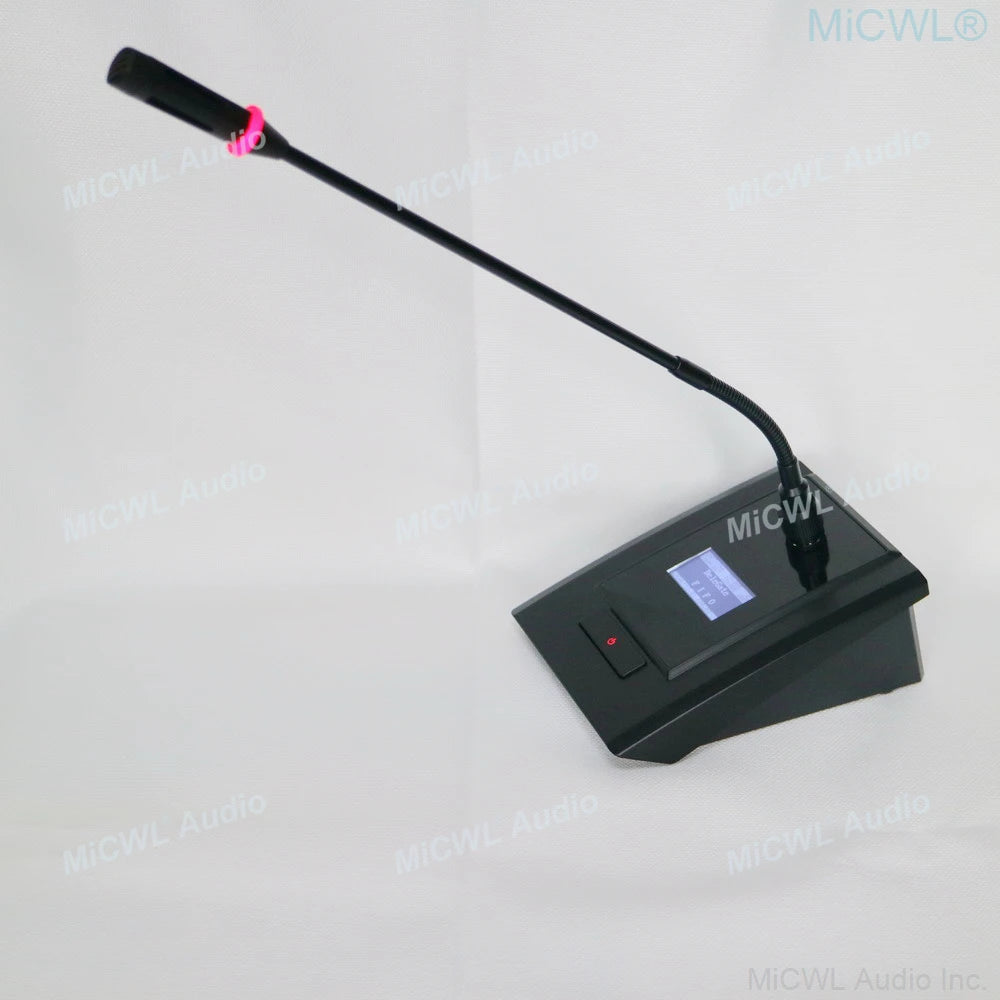 MiCWL 30 Desk Gooseneck Discussion Digital Wireless Conference Microphone Audio System 1 President 29 Delegate A10M Series
