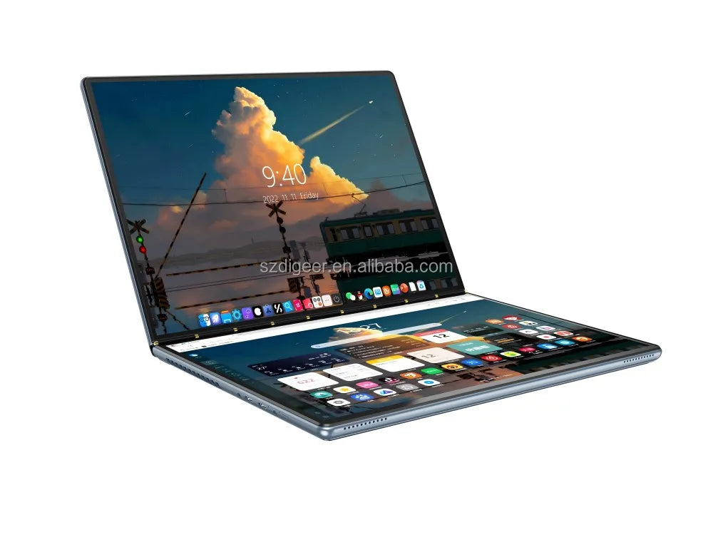 OEM Factory New 11-Inch Dual Touchscreen Metal Business Laptop Intel I3-1215U CPU 16GB RAM + 512GB/1TB SSD Windows 11 1920x1200