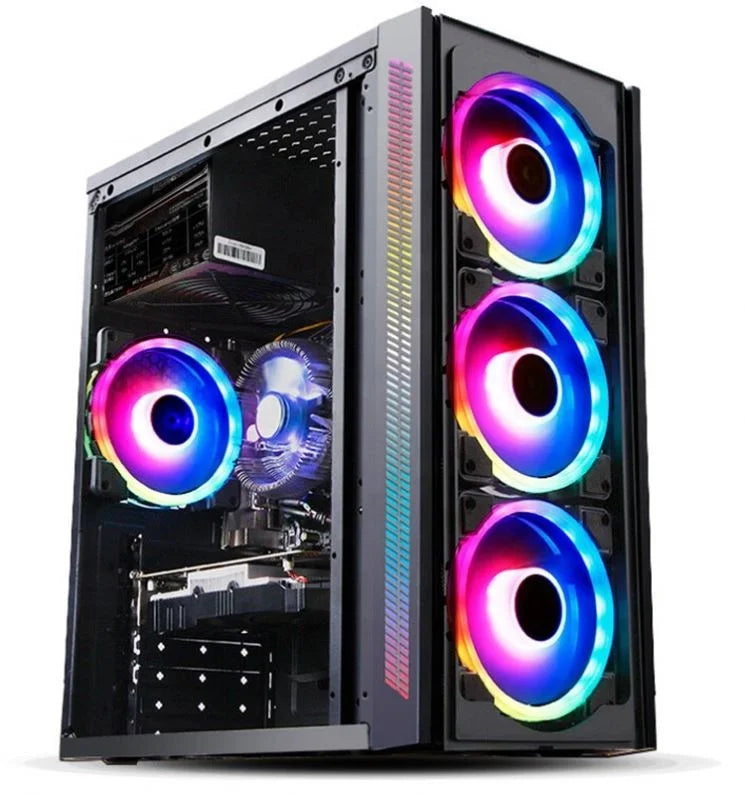Wholesale Core I7 Gamer Desktop Computer Win10 16GB Ram SSD HDD 1TB GPU GTX1060 6GB 22 Inch Monitor Core I5 Processor Gaming Pc