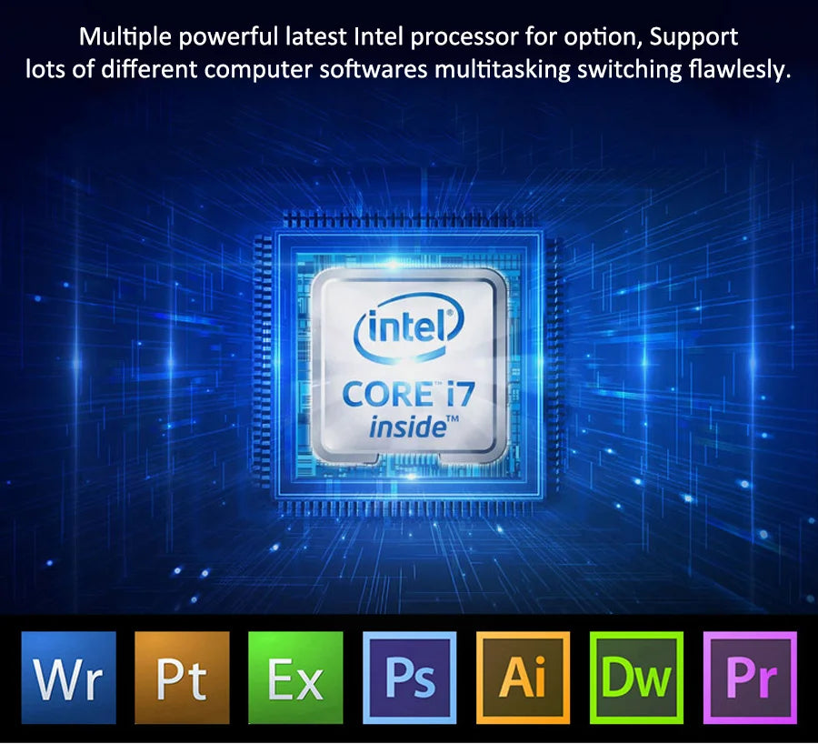 Intel Xeon 2176M ECC RAM Win11 Mini Gaming PC 2*DDR4 NVME 2Lans Office Gamer Desktop Mini Computer 2286M Web Mini Server Host