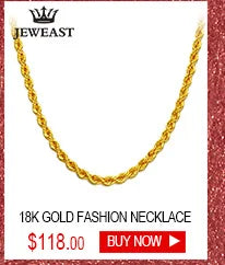 18k Gold Necklace New Weaving Wide Chain Unisex Women Men Girl Party Wedding Jewelry Trendy Hot Sale 2025 New Good Real 750 nice