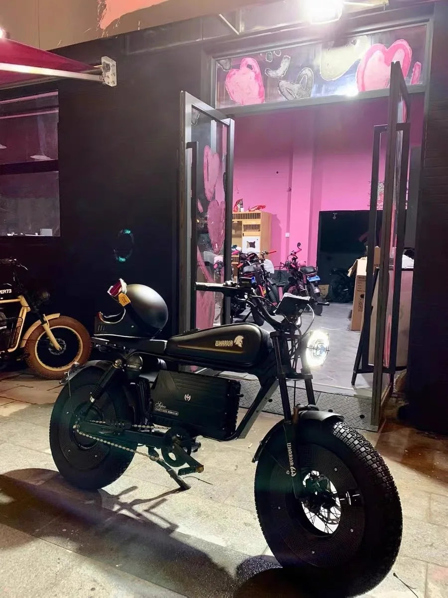 2025 Fatebike Ebike Reservation Remote Power off City Electric Bicycle Wide Fat Tire Electric Bike Outdoor Commuting E Bike