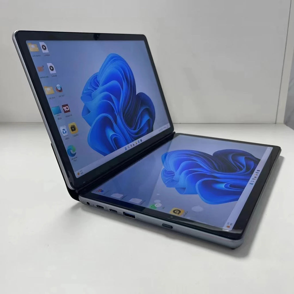 New 10.95-Inch IPS Dual Touchscreen 1920x1200 Business Laptop Intel I3-1215U CPU 32GB RAM+2TB SSD Windows 11 Metal Body Wi-Fi 6