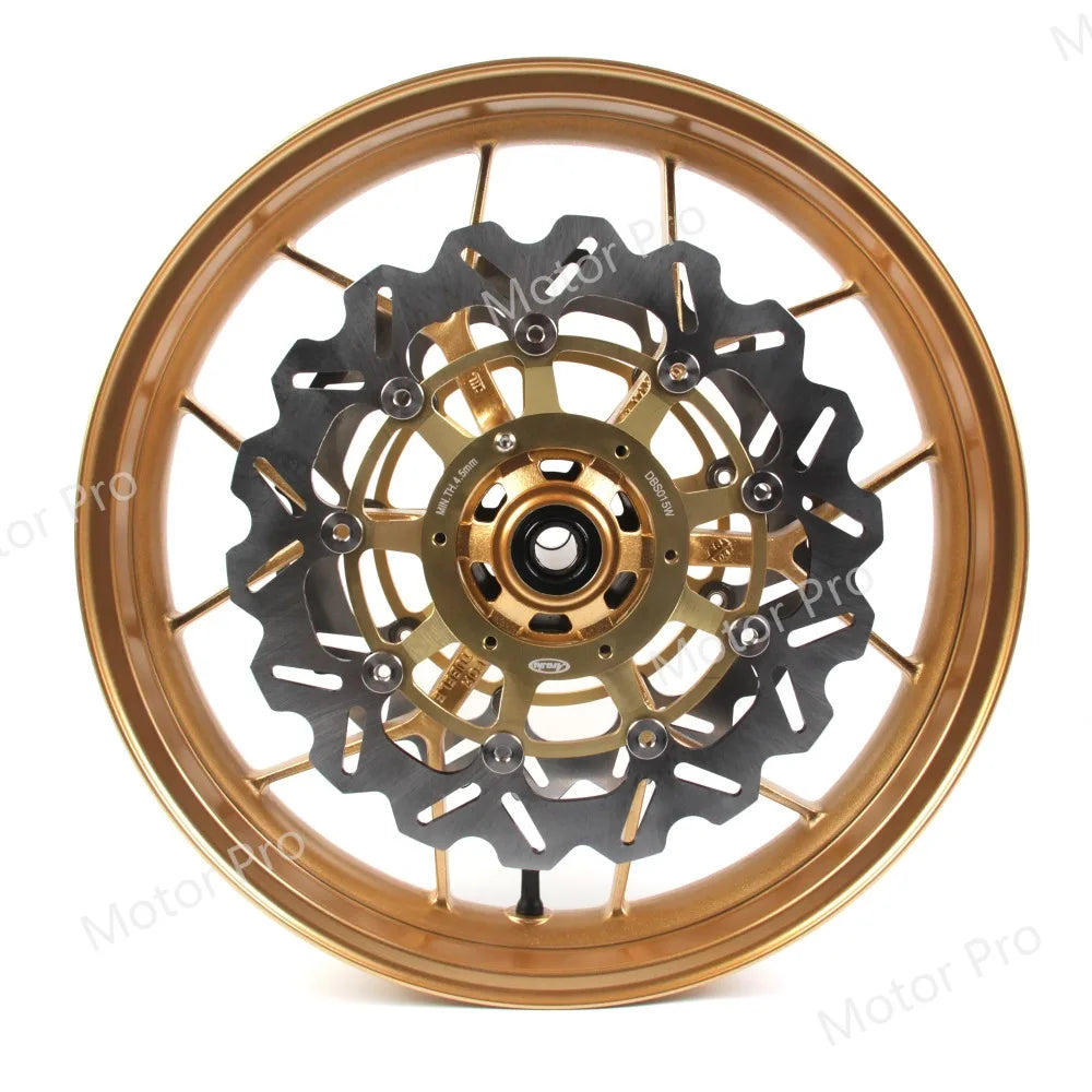 For Honda CBR600RR 2007 - 2017 Front Rear Wheel Rim Set Brake Disc Rotor CBR 600 RR 2008 2009 2010 2011 2012 2013 2014 2015 2016