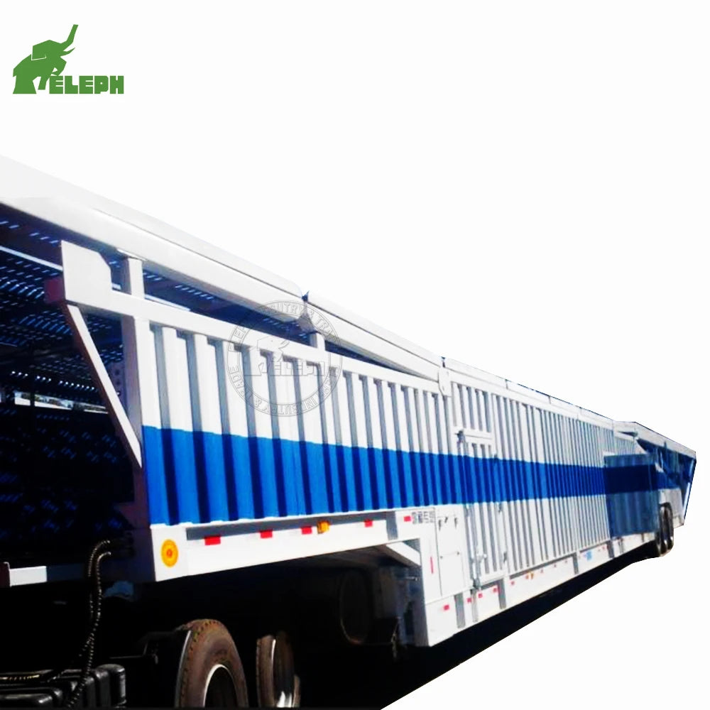 Long Distance Enclosed Vehicle Car Carrier Transport Semi Trailer for SUV/luxury/race Car Transporting