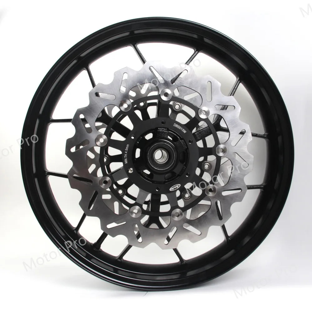 For Honda CBR600RR 2007 - 2017 Front Rear Wheel Rim Set Brake Disc Rotor CBR 600 RR 2008 2009 2010 2011 2012 2013 2014 2015 2016