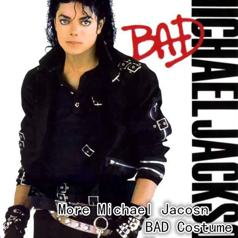 Punk Michael Jackson BAD Pants Trousers and Belt in1990'S