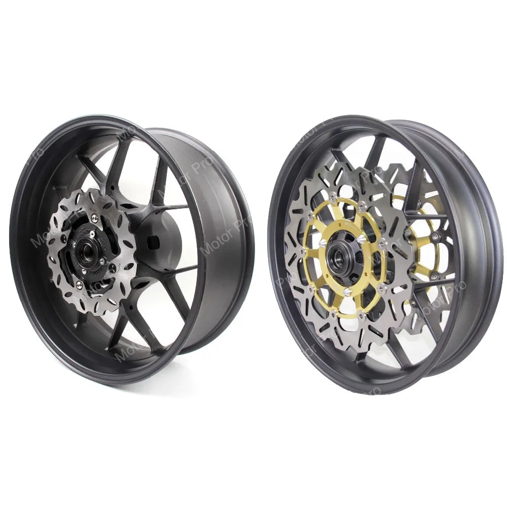 For Honda CBR600RR 2007 - 2017 Front Rear Wheel Rim Set Brake Disc Rotor CBR 600 RR 2008 2009 2010 2011 2012 2013 2014 2015 2016