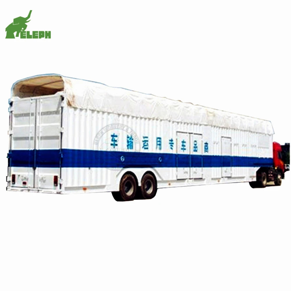 Long Distance Enclosed Vehicle Car Carrier Transport Semi Trailer for SUV/luxury/race Car Transporting