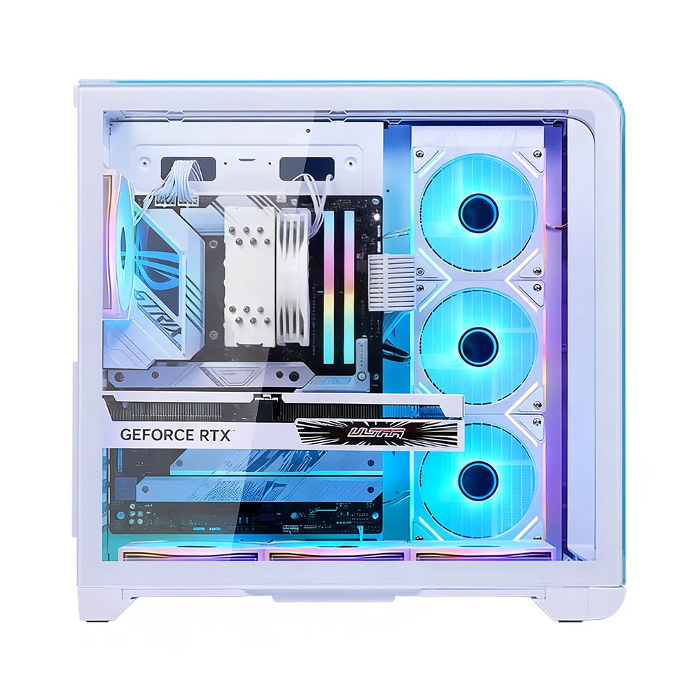 Desktop Computer I5 12400f 16gb 1tb Ssd Rtx3050 Core Win-11 Pc Desktop Computer Office and Household Use Gaming