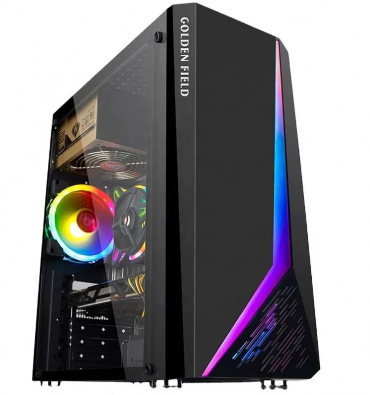 Buy 24 Inch Monitor System Unit Pre Built Quite Core I9 Processor 16G SSD GTX 1660 6G Gaming Pc Full Set Computer Gamer Desktop