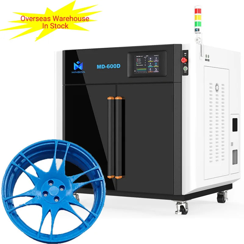 Mingda MD600D Fast 300mm/s Professional IDEX 3d Printer 600*600*600mm 3d Printer for Cars