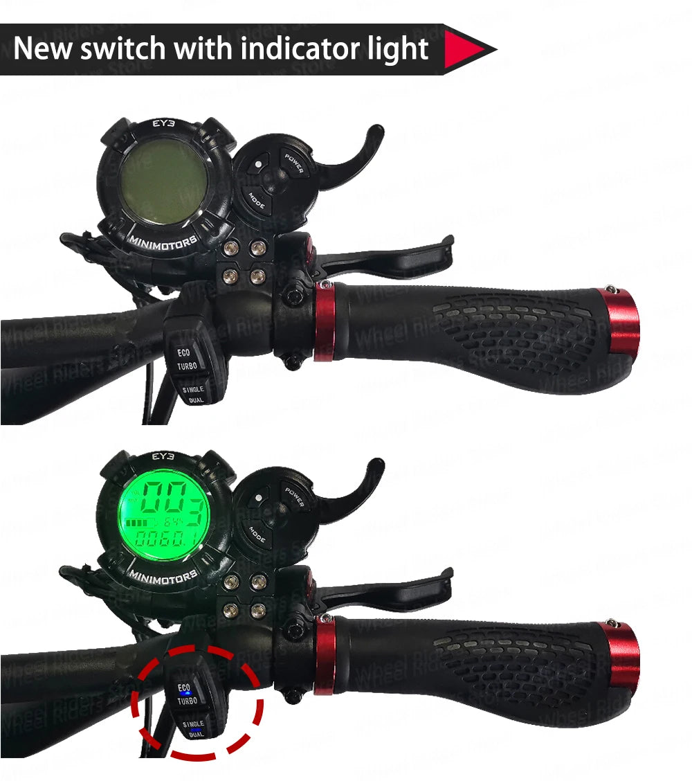 KB Wolf King GT Pro 2000W*2 Dual Motor 72V 35Ah Battery 11inch Run-proof Tires TFT Display Sine Wave Controller Electric Scooter