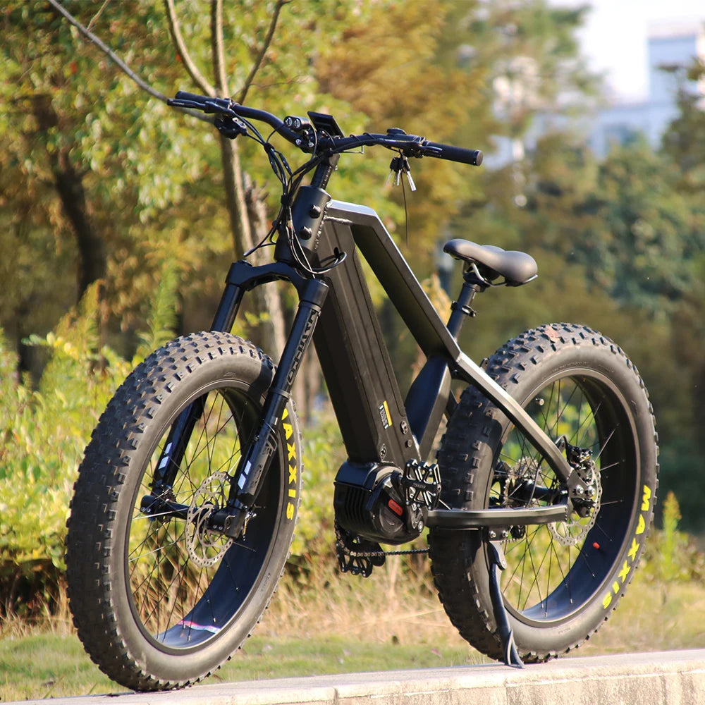 High Speed Fat Tire Wholesales Dual Battery Cycle 2024 E Bike 1000W  Fat Electric Bike 48V Adult Electric Bicycle
