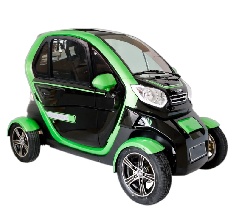Leoncitycoco Zhejiang China Orange 3 Person Seater Electric Vehicle Car