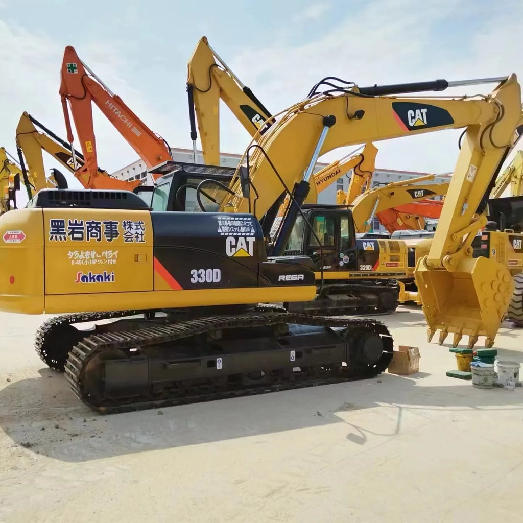High Quality Used Caterpillar Cat 336D 330d Excavator Imported Large Car Condition Full Power Low Price for Sale